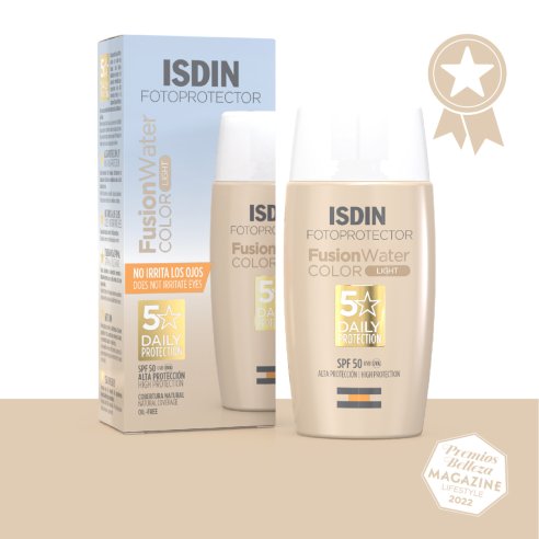 FOTOPROTECTOR ISDIN FUSION WATER SPF 50 COLOR...