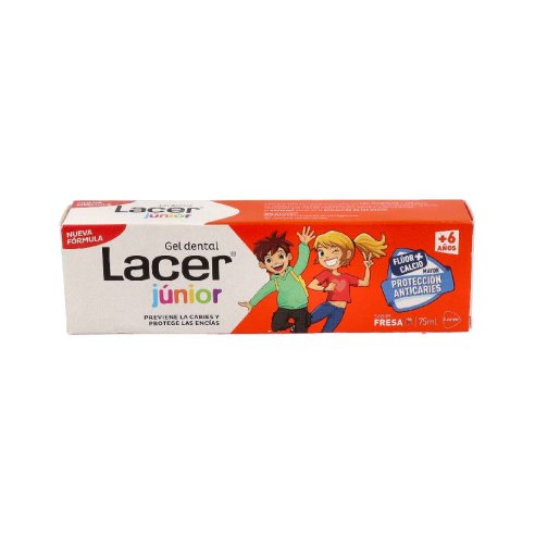 LACER GEL DENTAL JUNIOR 75 ML FRESA